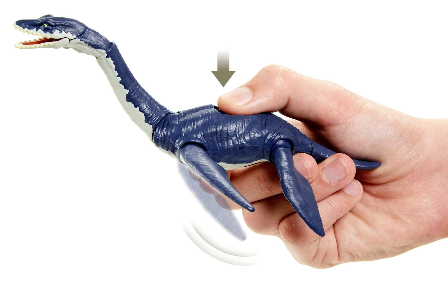 Jurassic World Plesiosaurus Savage Strike Action Figure by Mattel | Movable Arms & Legs