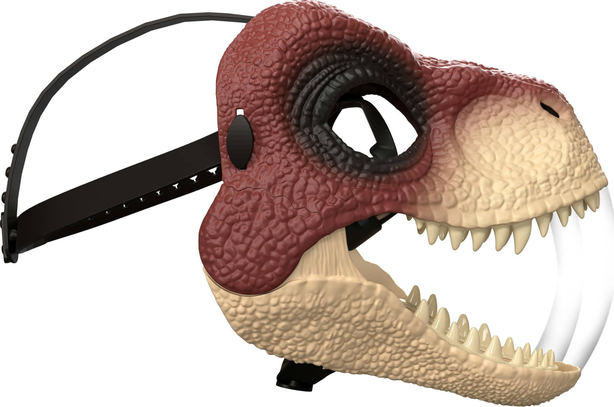 Mattel Jurassic World Rebirth Raptor Mask – Realistic Dino Role-Play Headgear