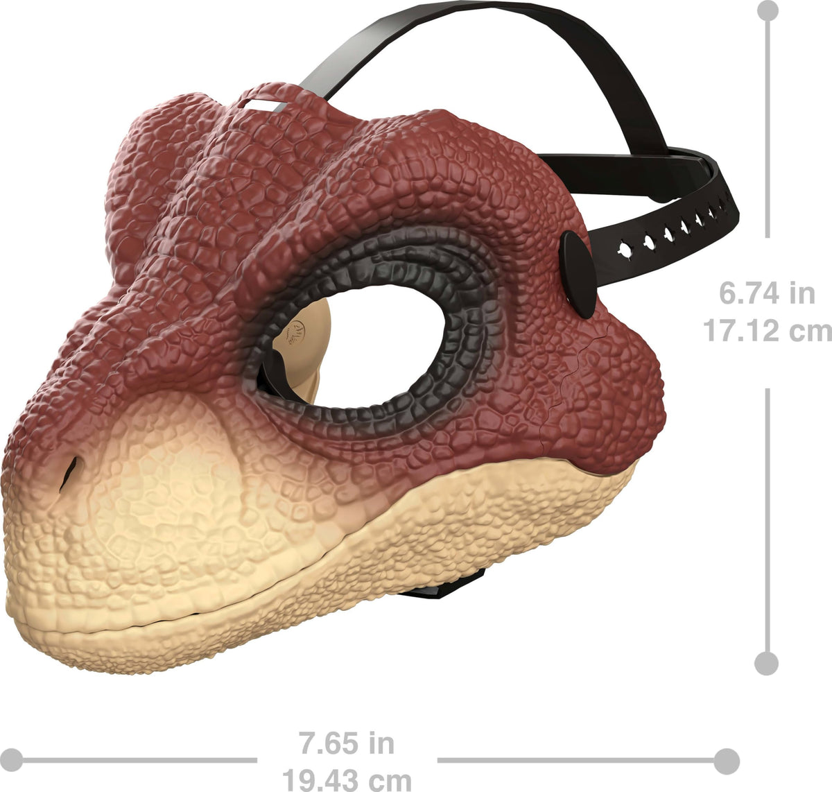 Mattel Jurassic World Rebirth Raptor Mask – Realistic Dino Role-Play Headgear