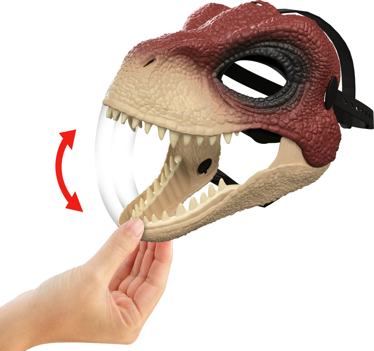 Mattel Jurassic World Rebirth Raptor Mask – Realistic Dino Role-Play Headgear