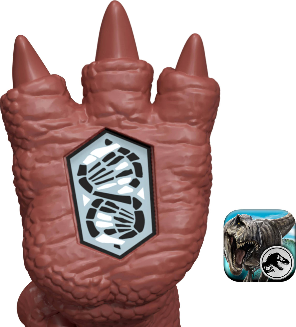 Mattel Jurassic World Rebirth Wild Roar Aucasaurus Toy – Tail Chomp, Roar, and Digital Play