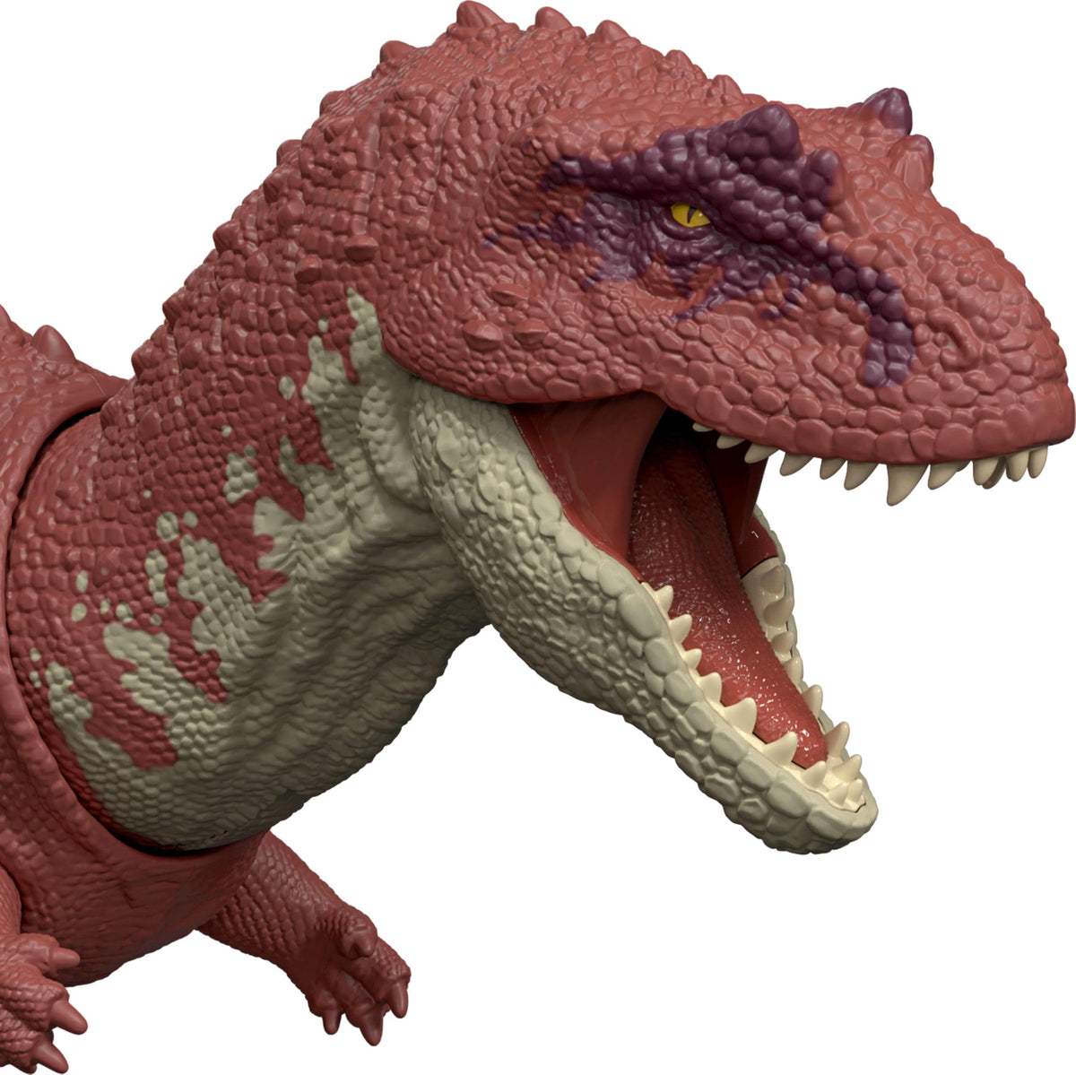 Mattel Jurassic World Rebirth Wild Roar Aucasaurus Toy – Tail Chomp, Roar, and Digital Play