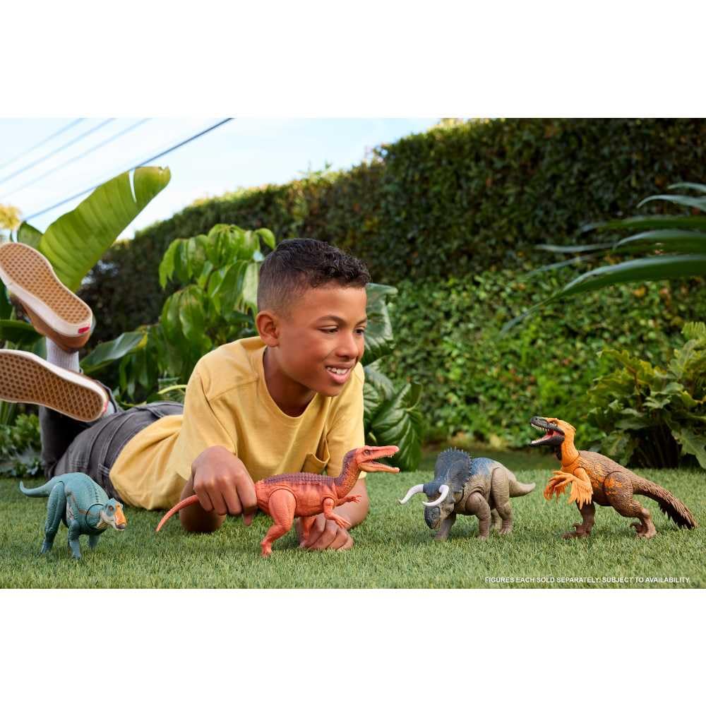 Mattel Jurassic World Rebirth Wild Roar Maiasaura – Tail-Controlled Attack & Roar Toy