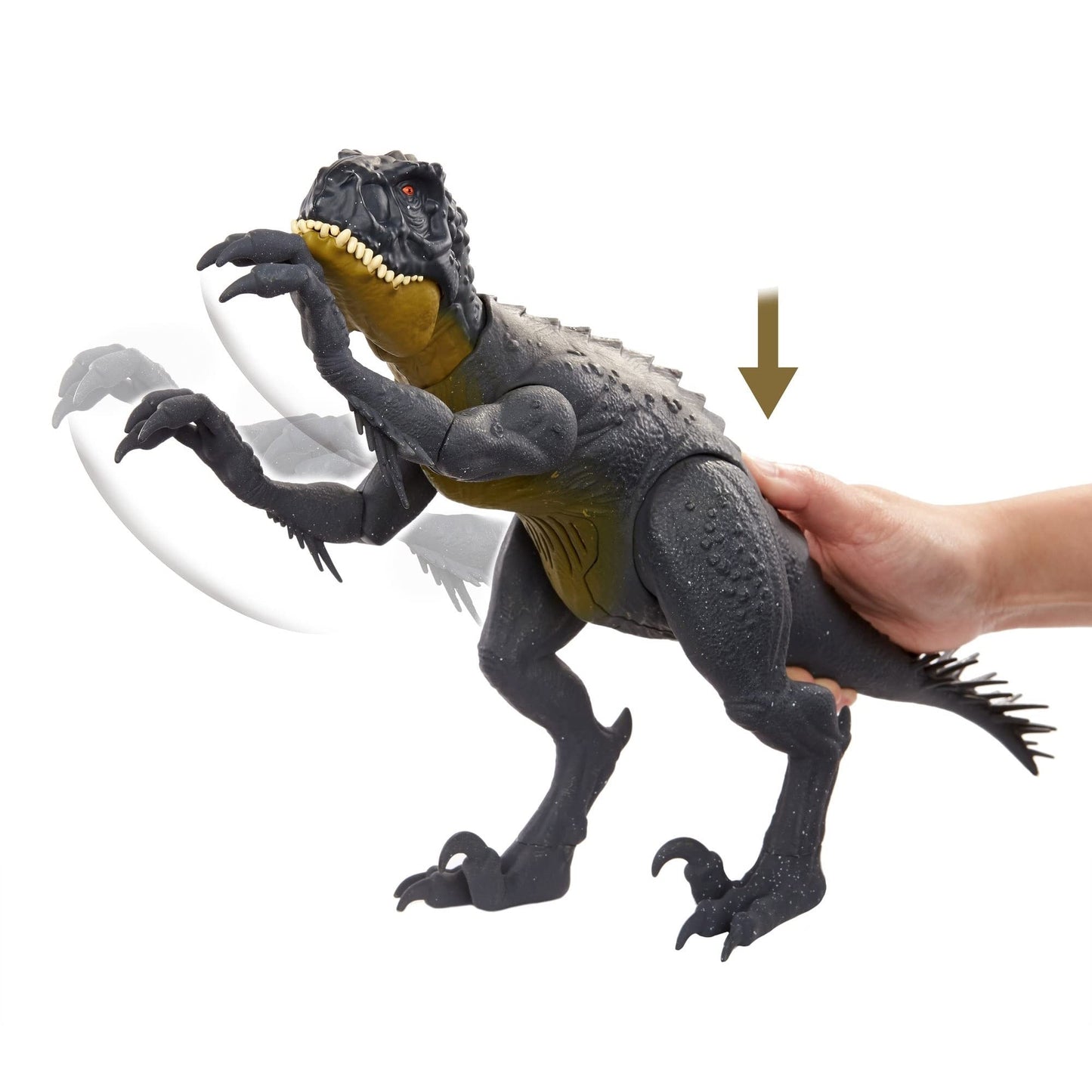 Mattel Jurassic World Slash 'N Battle Scorpios Rex Action Figure – Camp Cretaceous
