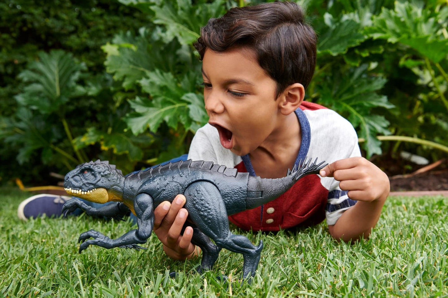 Mattel Jurassic World Slash 'N Battle Scorpios Rex Action Figure – Camp Cretaceous