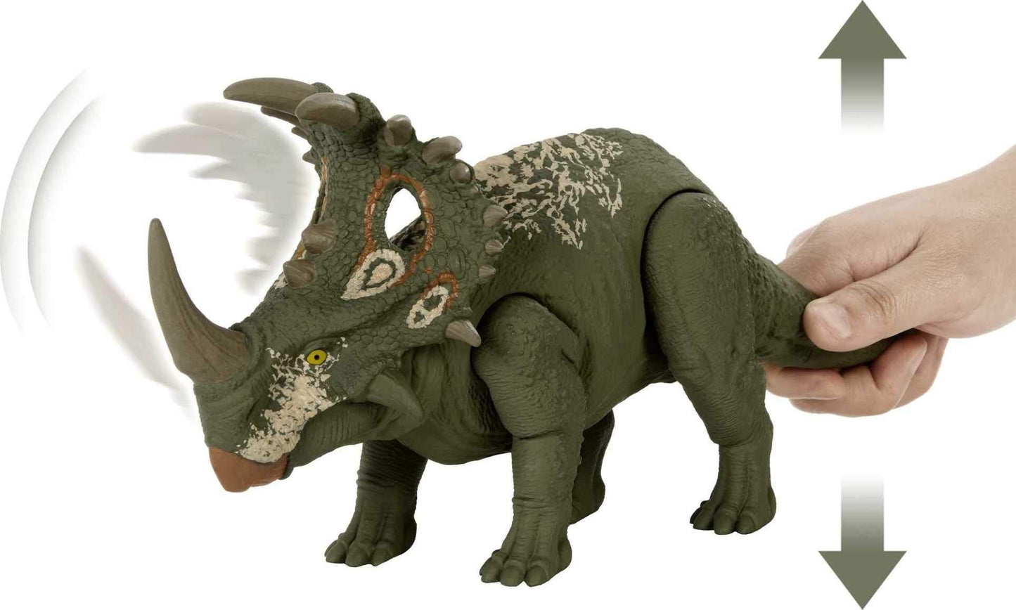Jurassic World Sound Strike Dinosaur Figure — Primal Attack, Movable Joints, Realistic Sounds