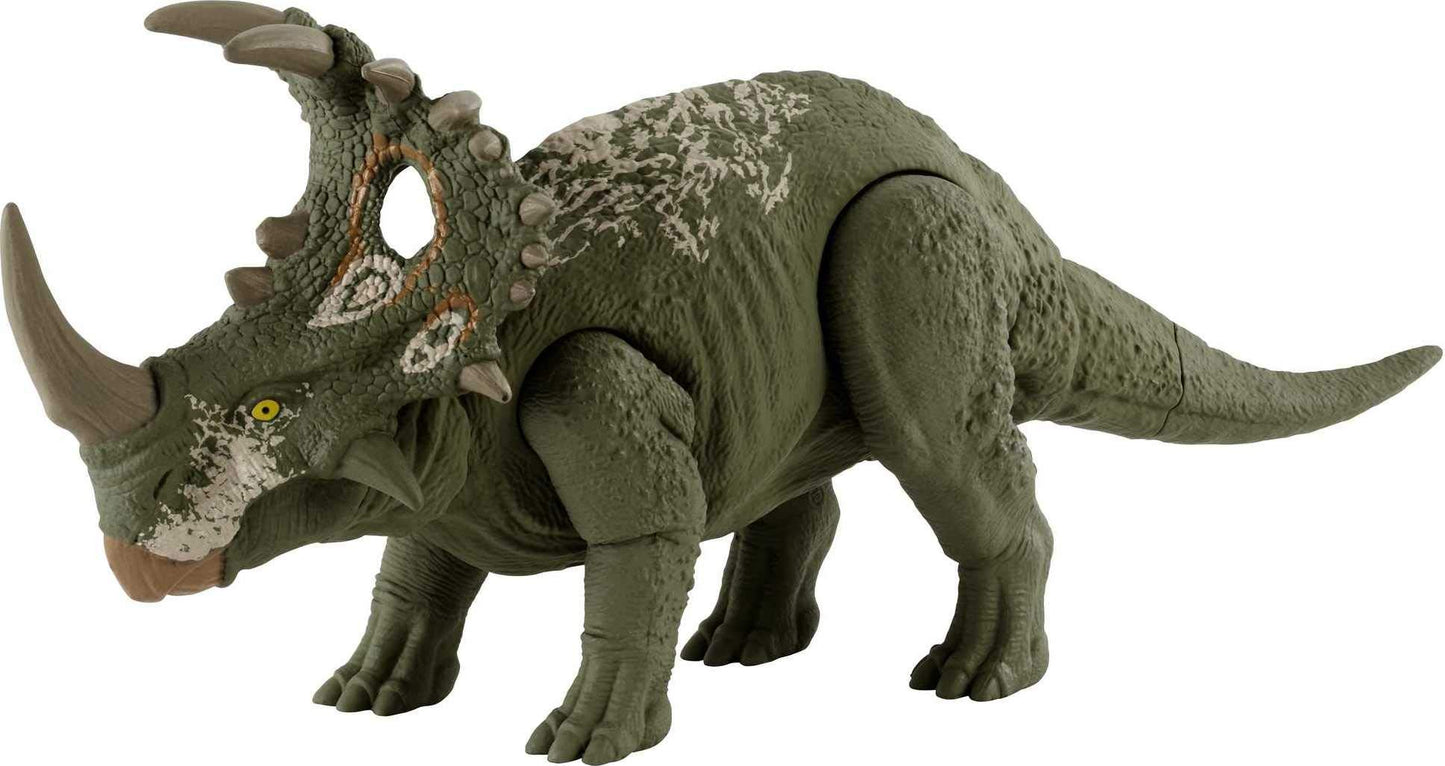 Jurassic World Sound Strike Dinosaur Figure — Primal Attack, Movable Joints, Realistic Sounds