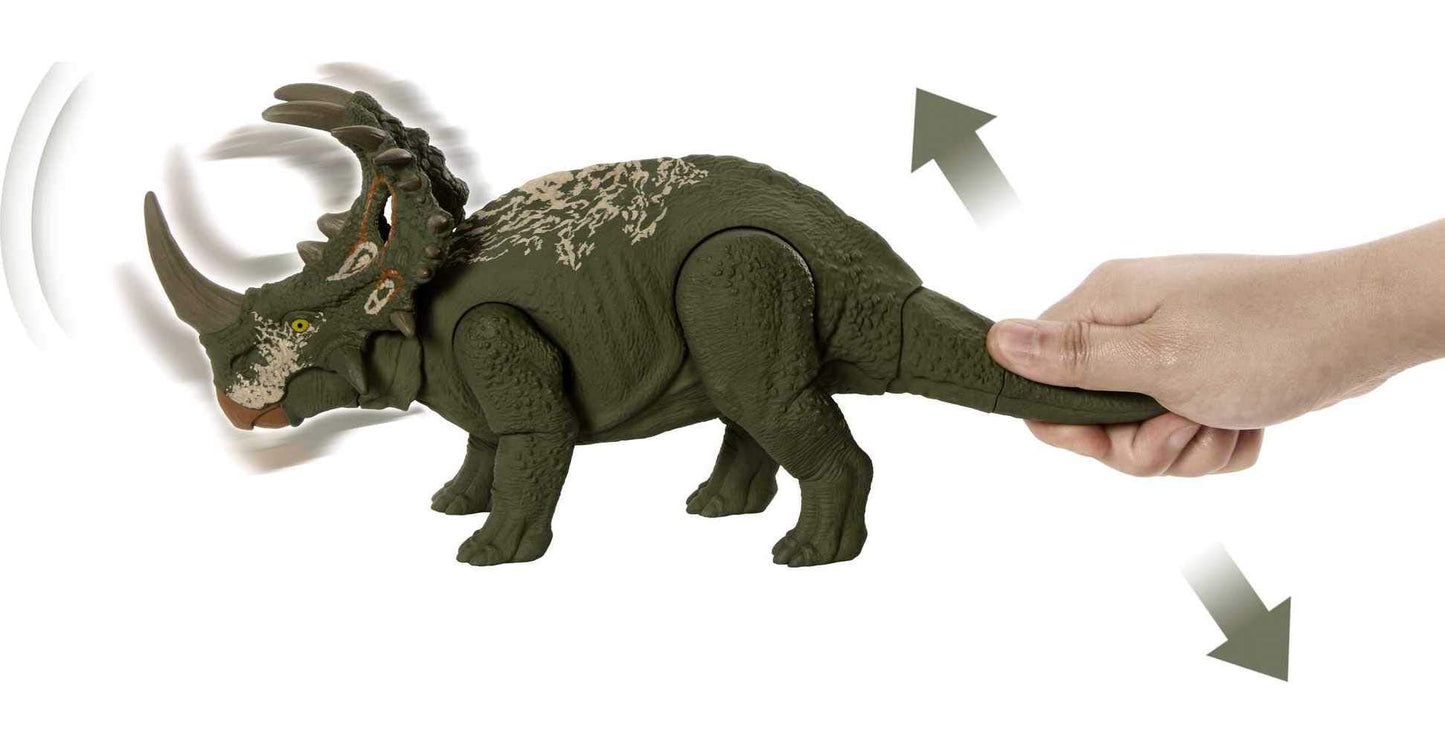 Jurassic World Sound Strike Dinosaur Figure — Primal Attack, Movable Joints, Realistic Sounds