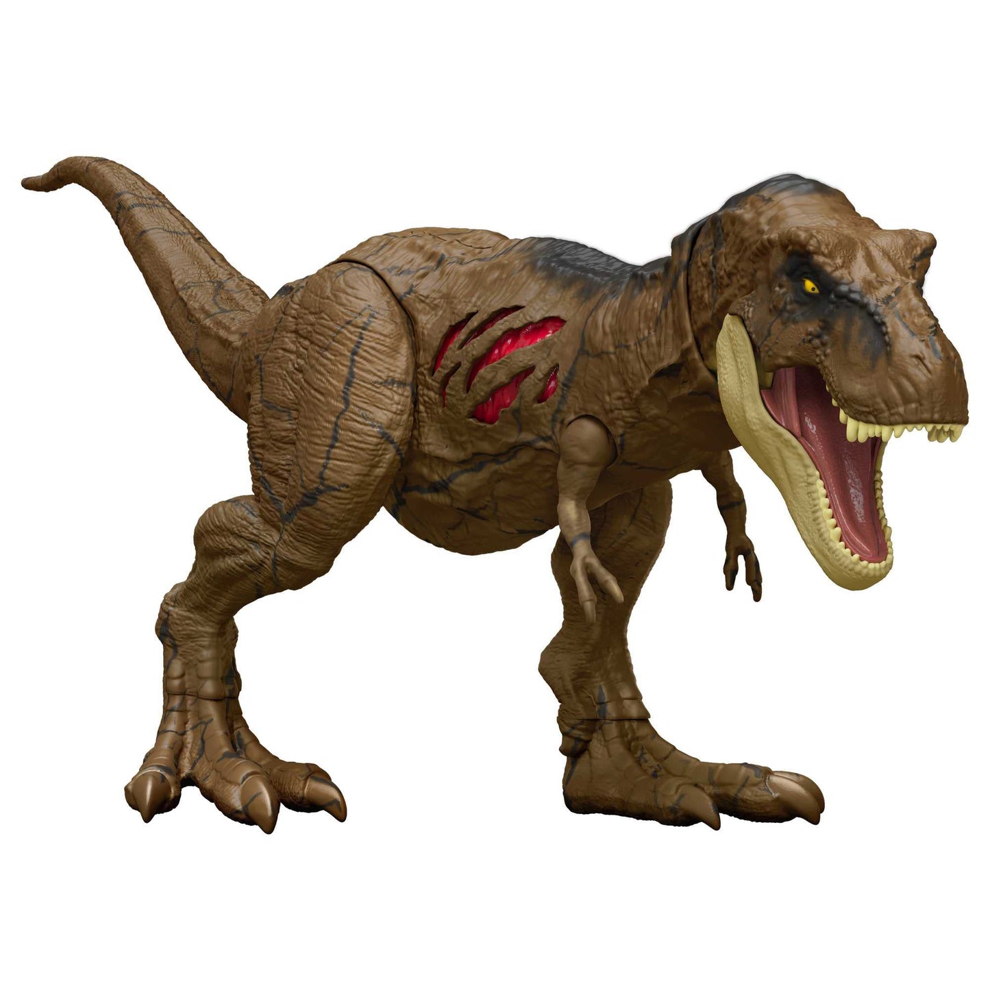 Jurassic World HGC19 Articulated T-Rex Destruction Figure | Movable Jaws, AR | Mattel