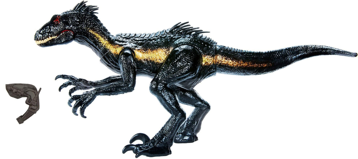Mattel Jurassic World Track 'n Attack Indoraptor – Lights, Sound, Motion & AR