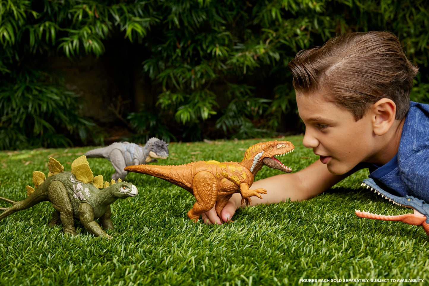 Mattel Jurassic World Wild Roar Hesperosaurus Dinosaur Toy — 11-Inch Posable Figure with Sound & Attack Move