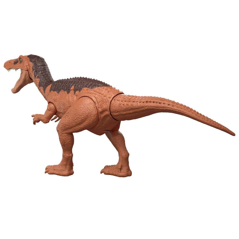 Mattel Jurassic World Rebirth Wild Roar Baryonyx Dinosaur Toy – Tail-Controlled Chomp, Roar & AR Play