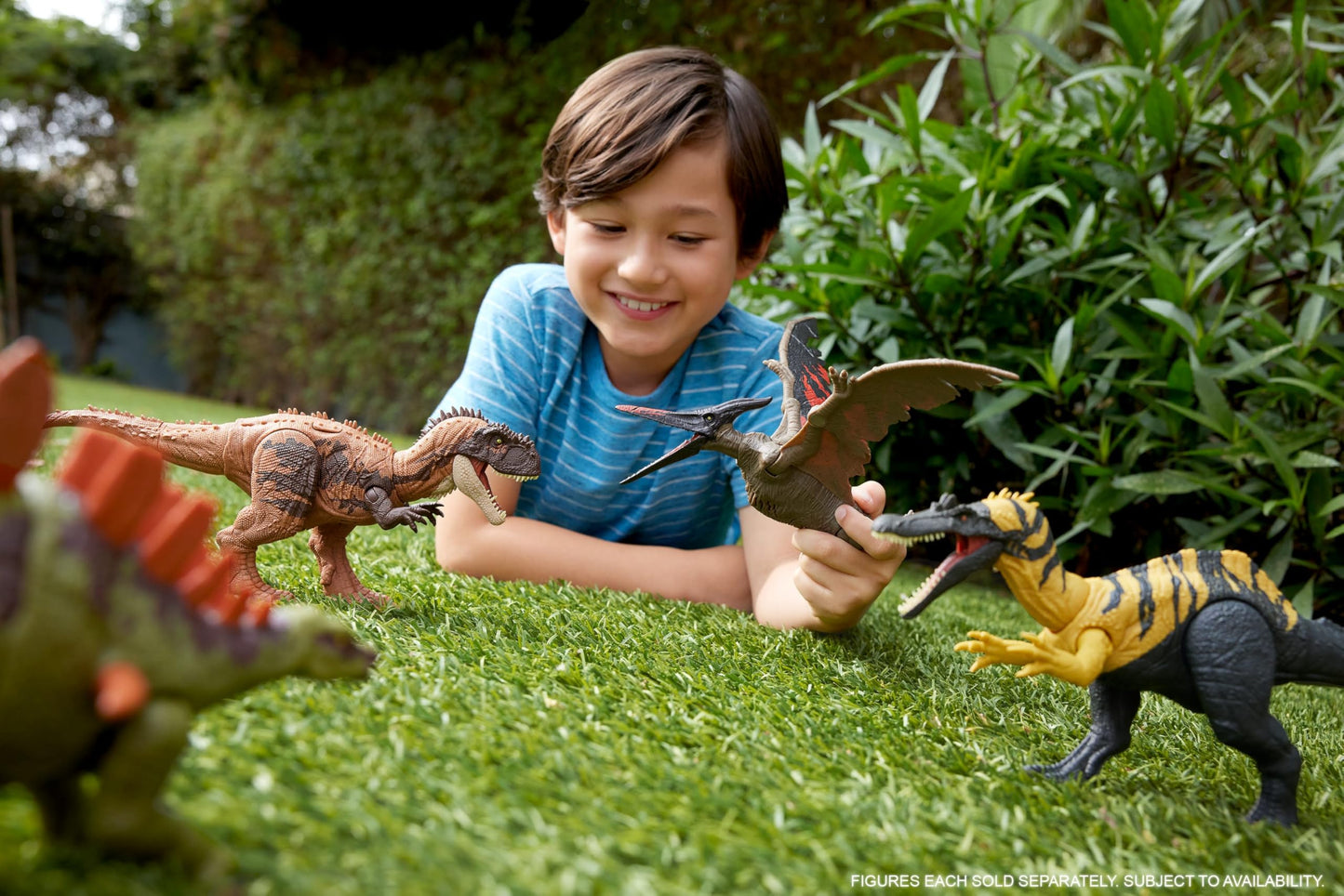 Mattel Jurassic World Wild Roar Dinosaurs: Roar, Attack Action & AR Play
