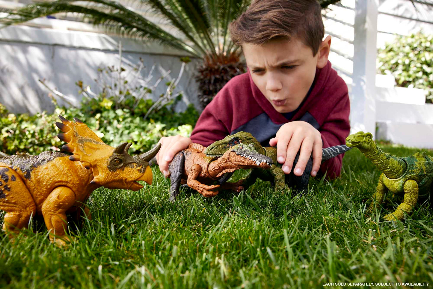Mattel Jurassic World Wild Roar Irritator Action Figure – Sound, Attack Move, 11-Inch