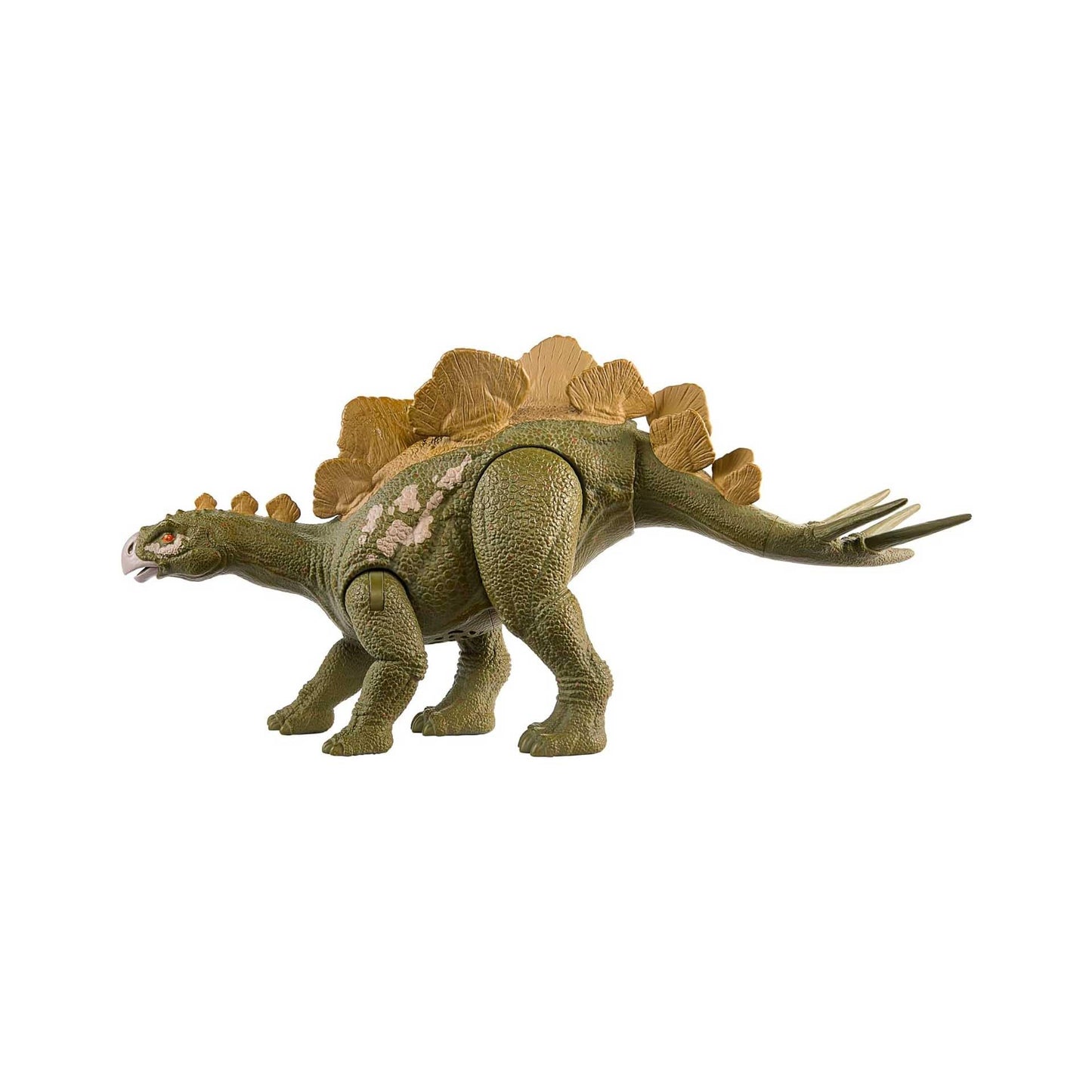 Mattel Jurassic World Wild Roar Hesperosaurus Dinosaur Toy — 11-Inch Posable Figure with Sound & Attack Move