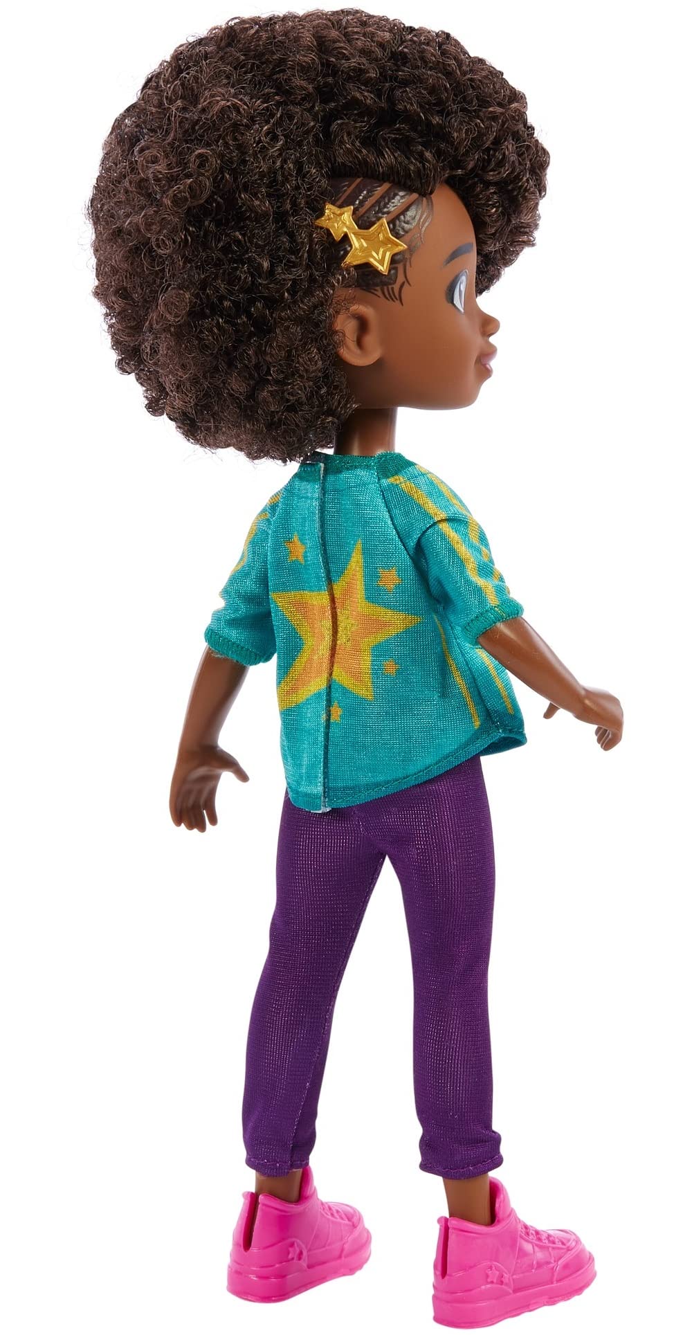 Mattel Karma’s World Karma Grant Doll with Microphone Accessory – 8.74-Inch Figure