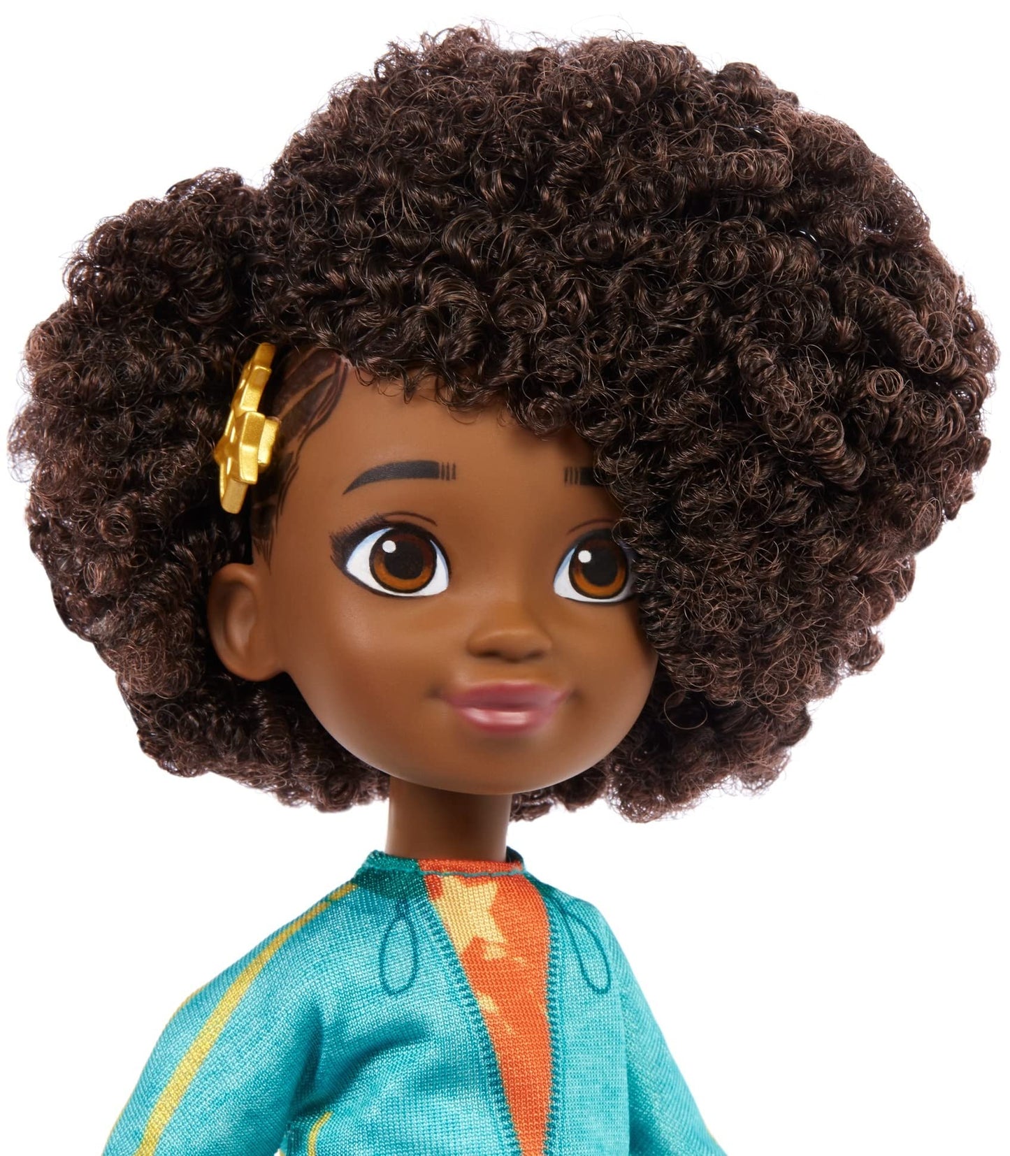 Mattel Karma’s World Karma Grant Doll with Microphone Accessory – 8.74-Inch Figure