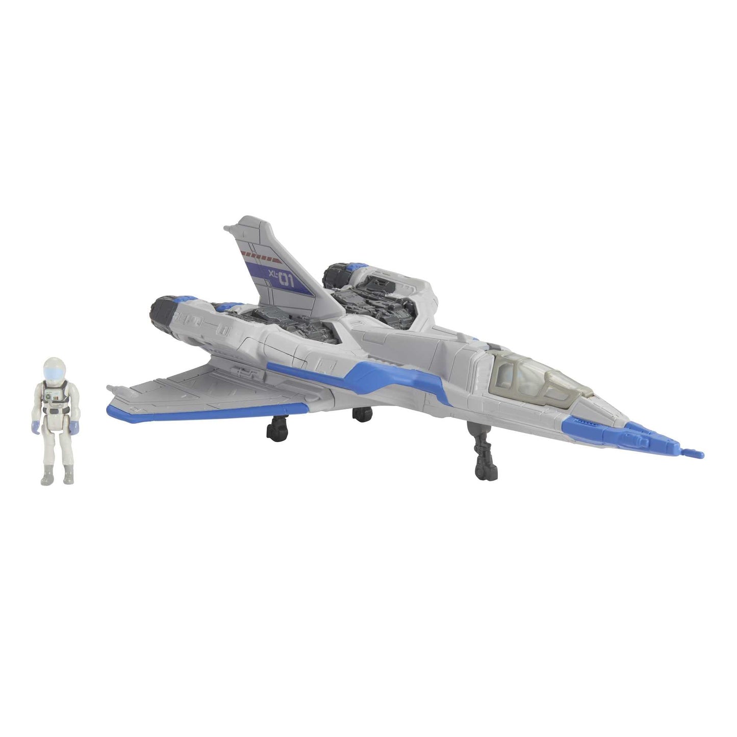 Mattel Lightyear Hyperspeed Series: Buzz Lightyear & XL-01 Spaceship – 7-Inch Vehicle + Pilot Figure