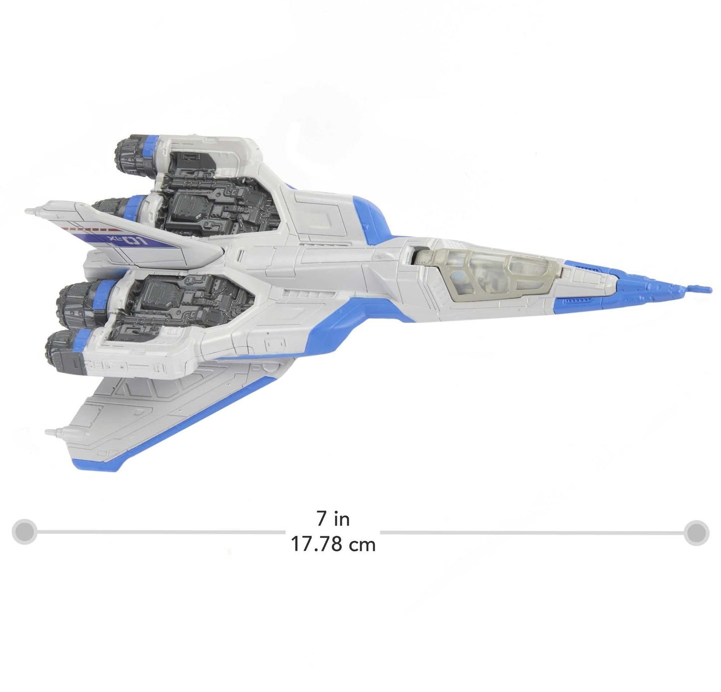 Mattel Lightyear Hyperspeed Series: Buzz Lightyear & XL-01 Spaceship – 7-Inch Vehicle + Pilot Figure