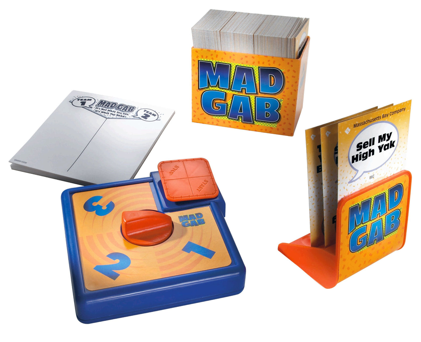 Mattel Mad Gab — Hilarious Word Puzzles Party Game for 2–12 Players