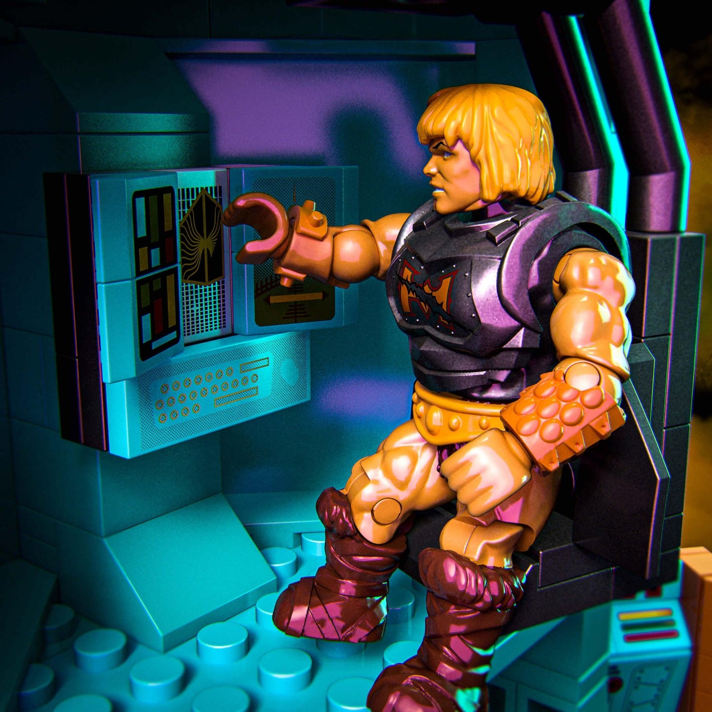 Mattel MEGA Masters of the Universe Eternia Battleground Building Set - Small (HFF28)