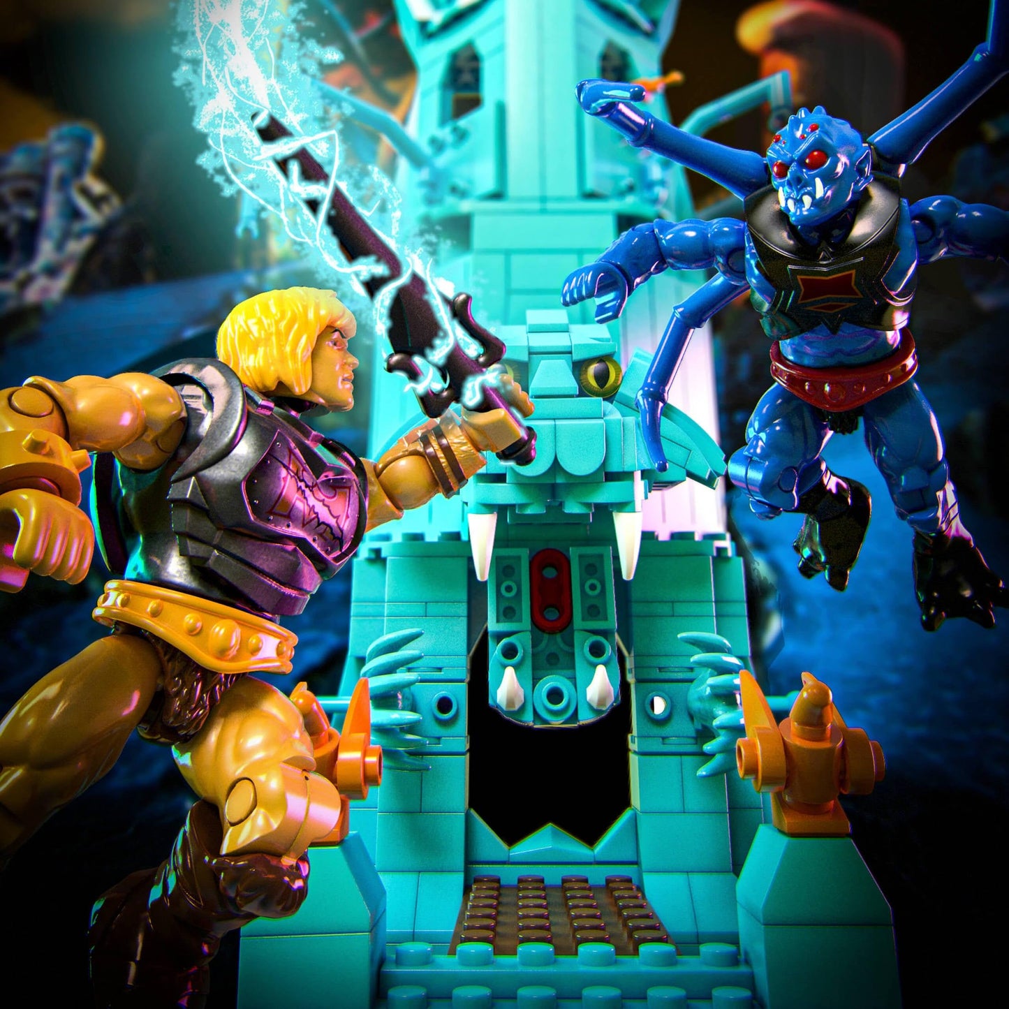 Mattel MEGA Masters of the Universe Eternia Battleground Building Set - Small (HFF28)