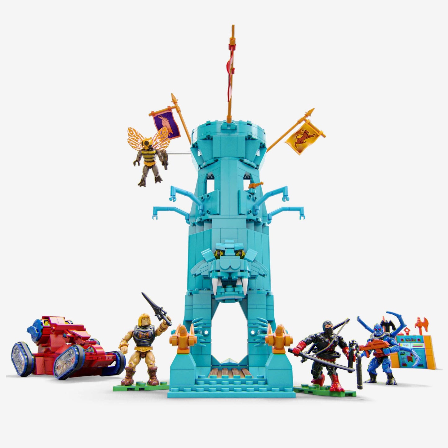 Mattel MEGA Masters of the Universe Eternia Battleground Building Set - Small (HFF28)