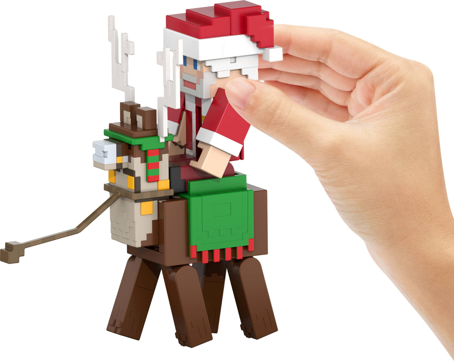 Mattel Minecraft Advent Calendar: 3.25-in Figures, 17 Accessories, 4 Stickers