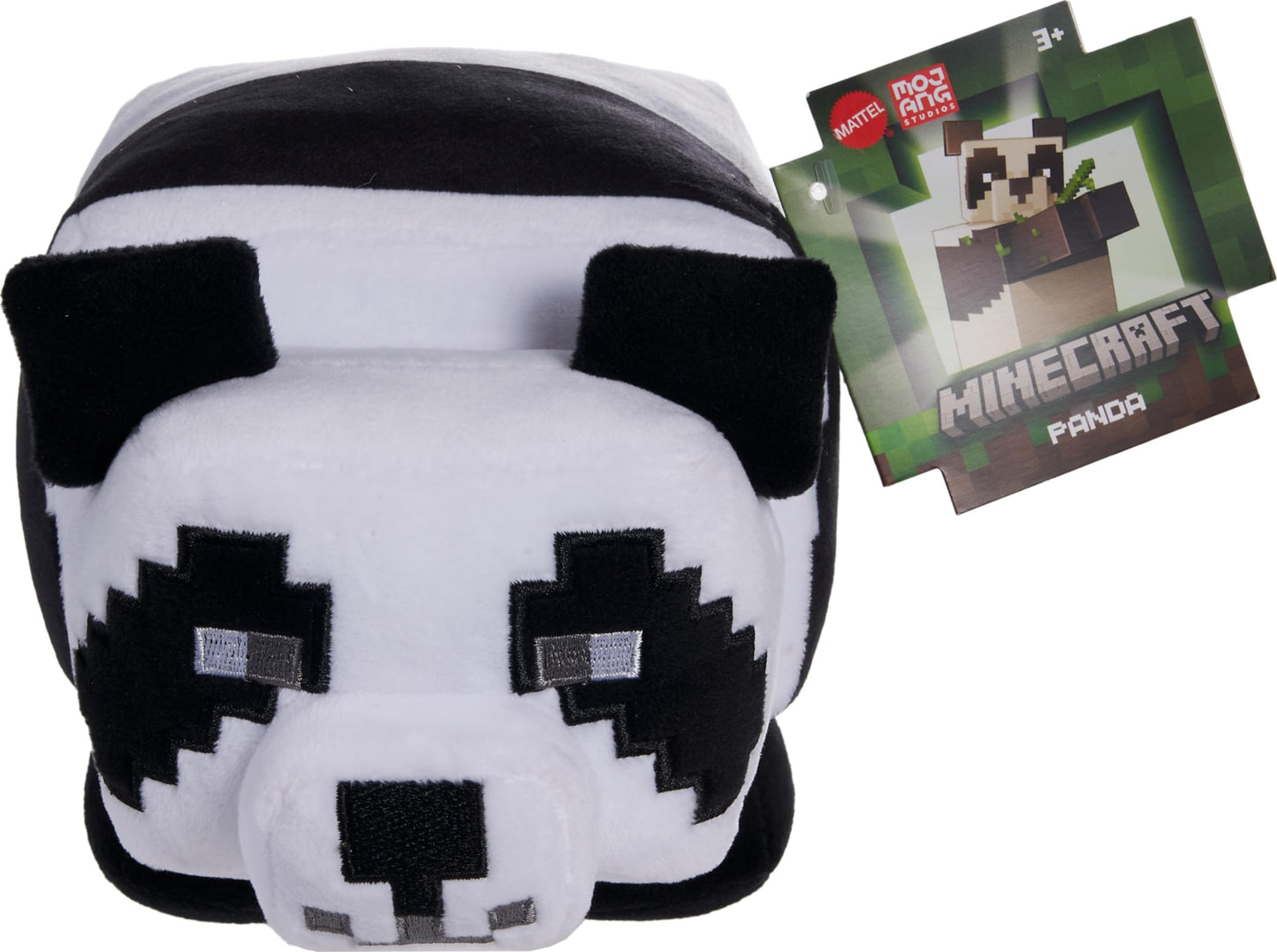 Mattel Minecraft Basic Panda Plush – 8-Inch Collectible Video Game Plush Toy