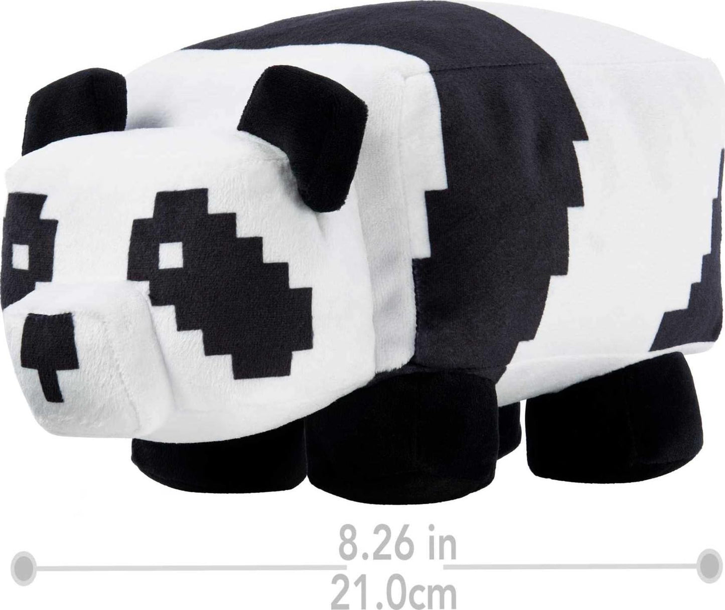 Mattel Minecraft Basic Panda Plush – 8-Inch Collectible Video Game Plush Toy
