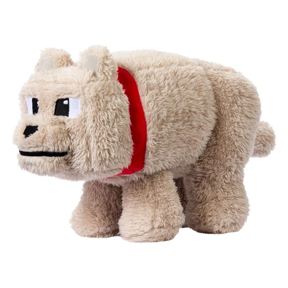 Mattel Minecraft Basic Plush Dennis the Wolf – 8-Inch Collectible Soft Doll