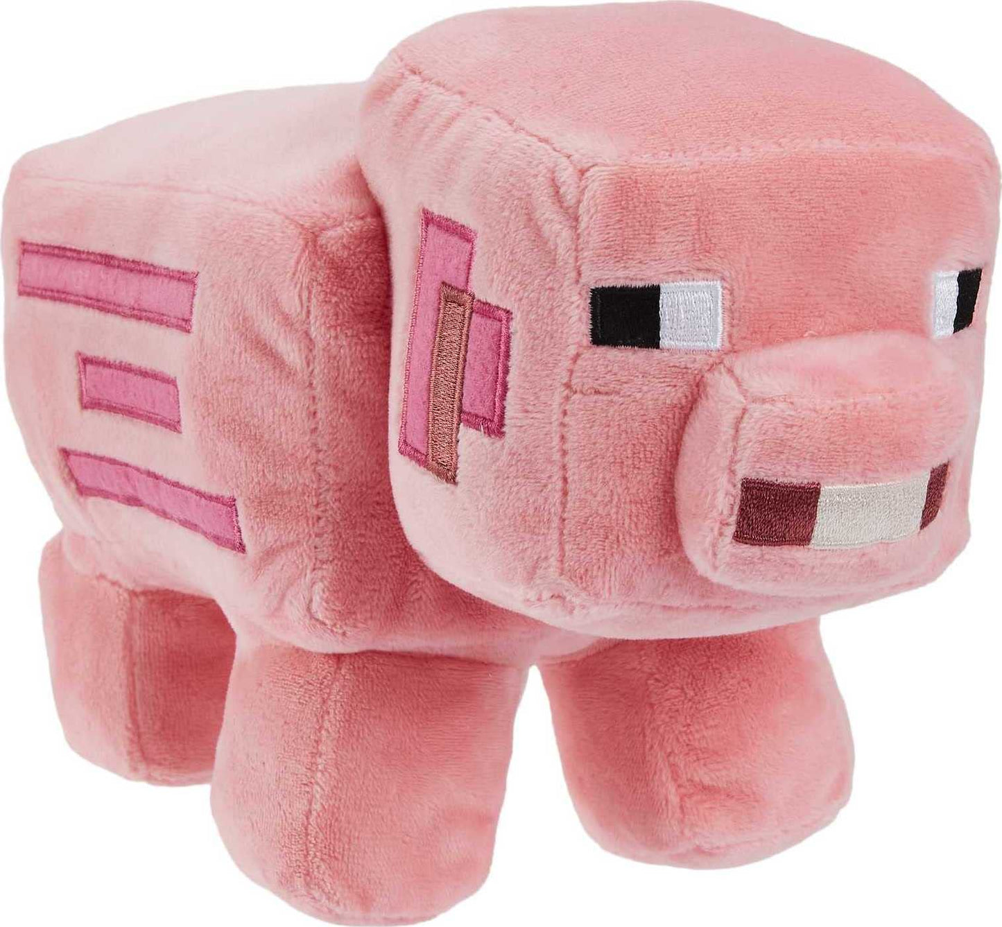 Mattel Minecraft Basic Plush Characters – 8-Inch Soft Collectible Toys