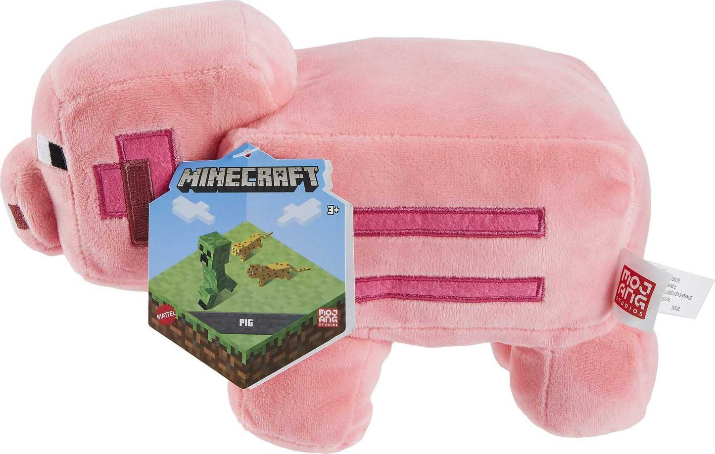 Mattel Minecraft Basic Plush Characters – 8-Inch Soft Collectible Toys