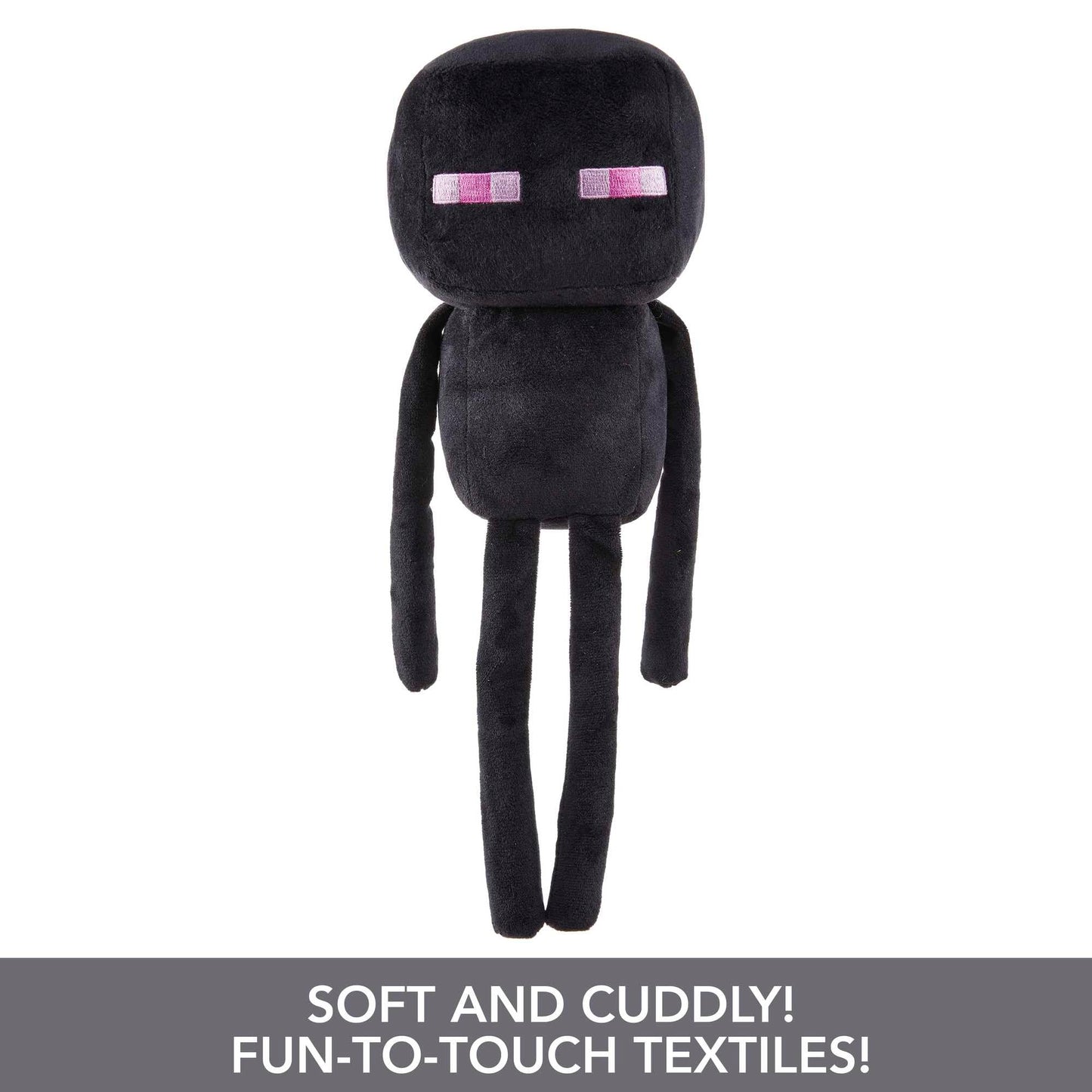 Mattel Minecraft Basic Plush Characters – 8-Inch Soft Dolls for Kids 3+