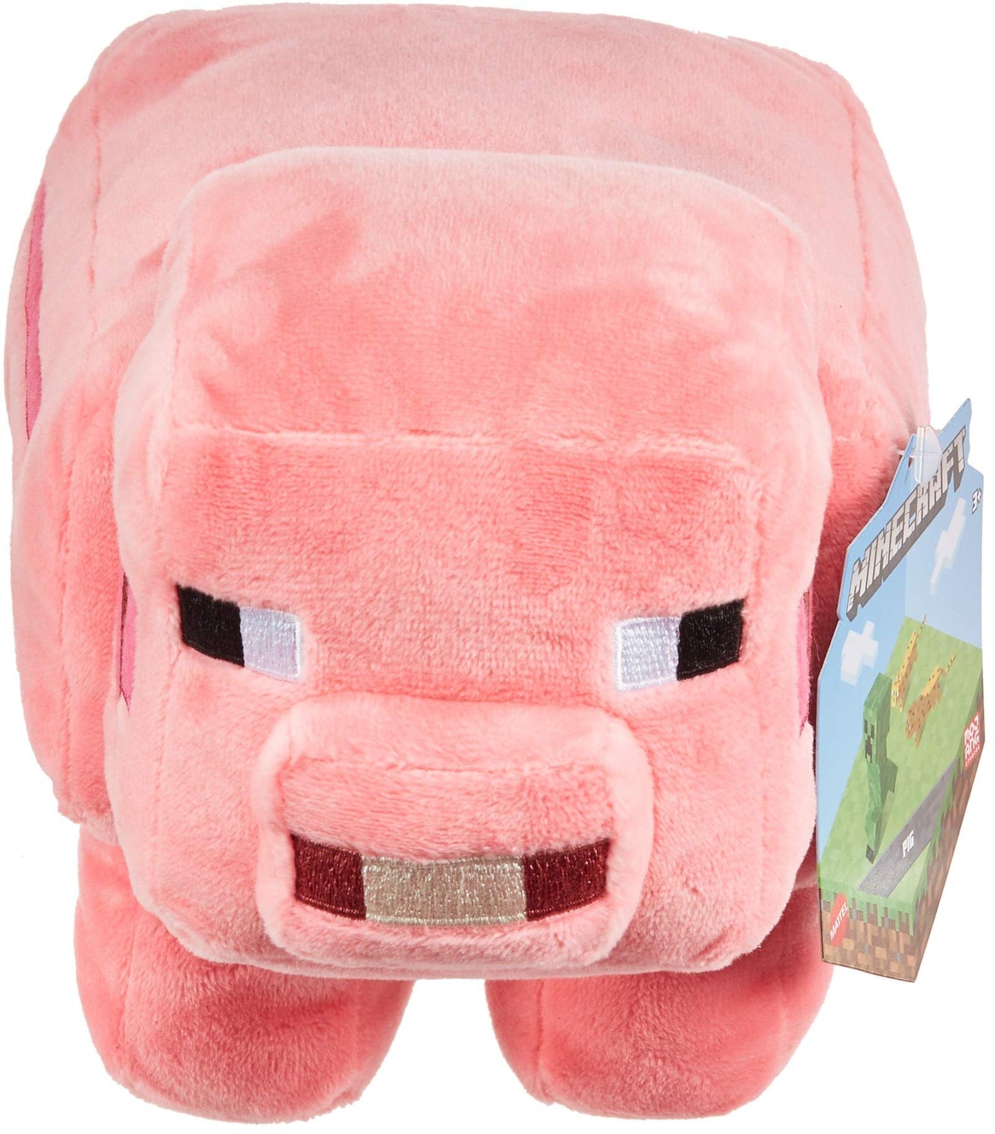 Mattel Minecraft Basic Plush Characters – 8-Inch Soft Collectible Toys