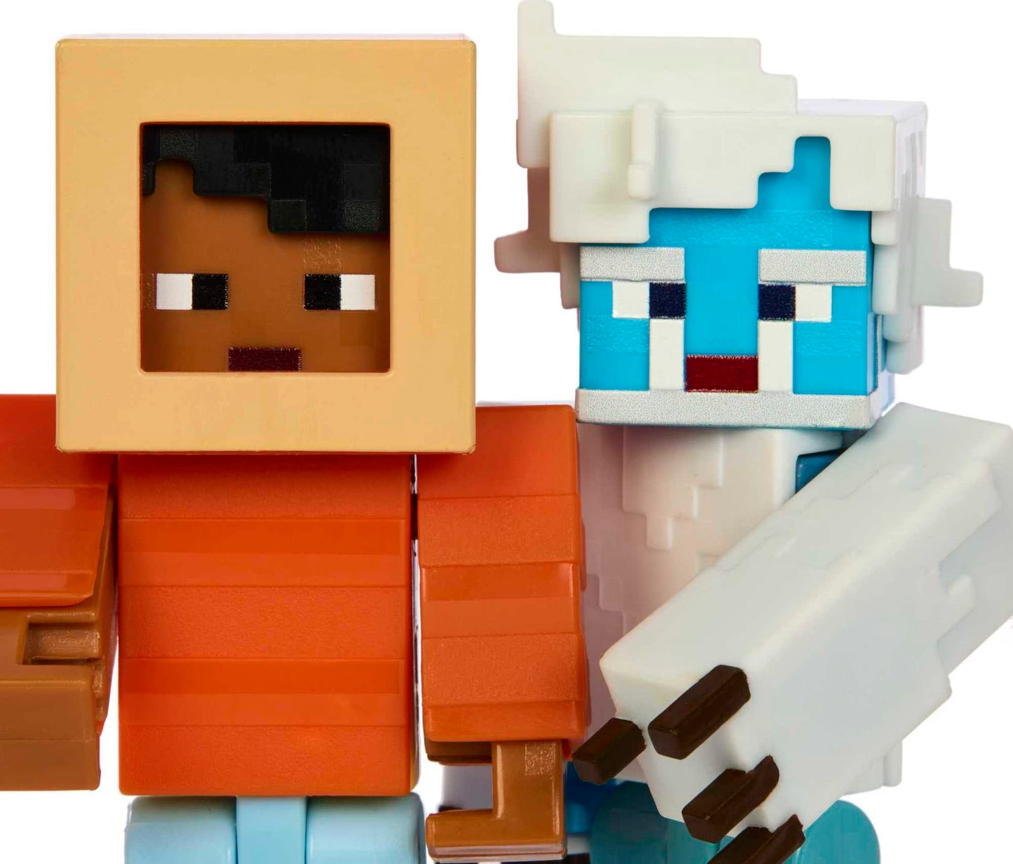 Mattel Minecraft Creator Series Mount Enderwood Yeti Scare Pack with Steve & Yeti Figures