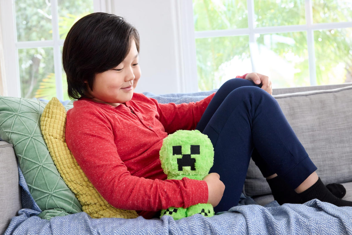 Mattel Minecraft Creeper Plush Toy – 8-Inch Soft Doll Inspired by Minecraft Movie Character