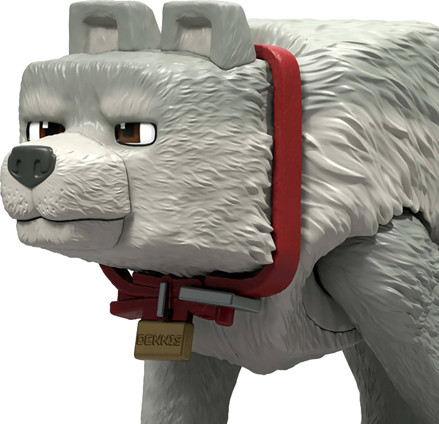 Mattel Minecraft Dennis the Wolf 3.25-Inch Action Figure & Accessories Set – Posable Collectible
