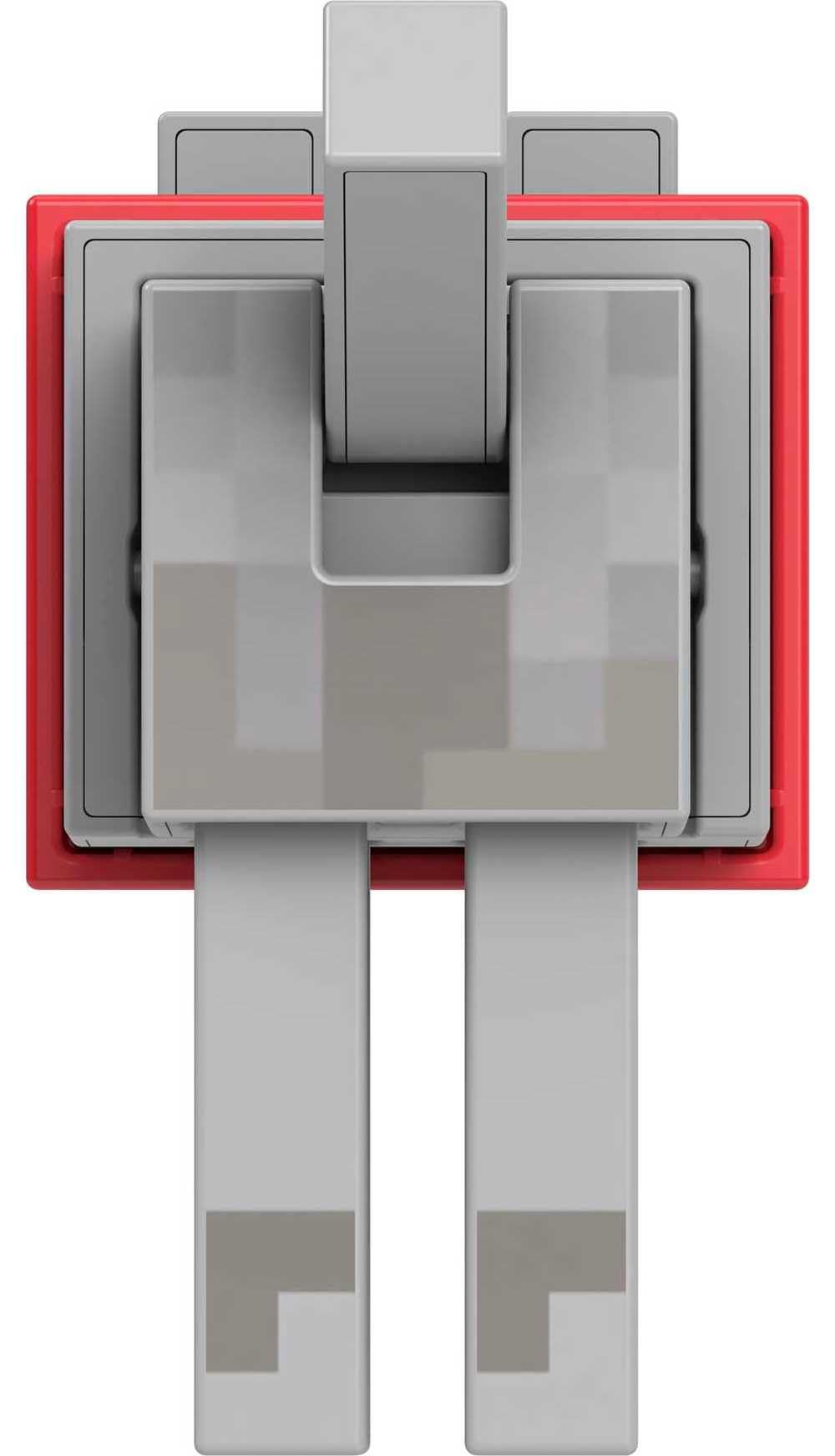 Mattel Minecraft Diamond Level Wolf Figure – 5.5-Inch Collectible with Diamond Accessories
