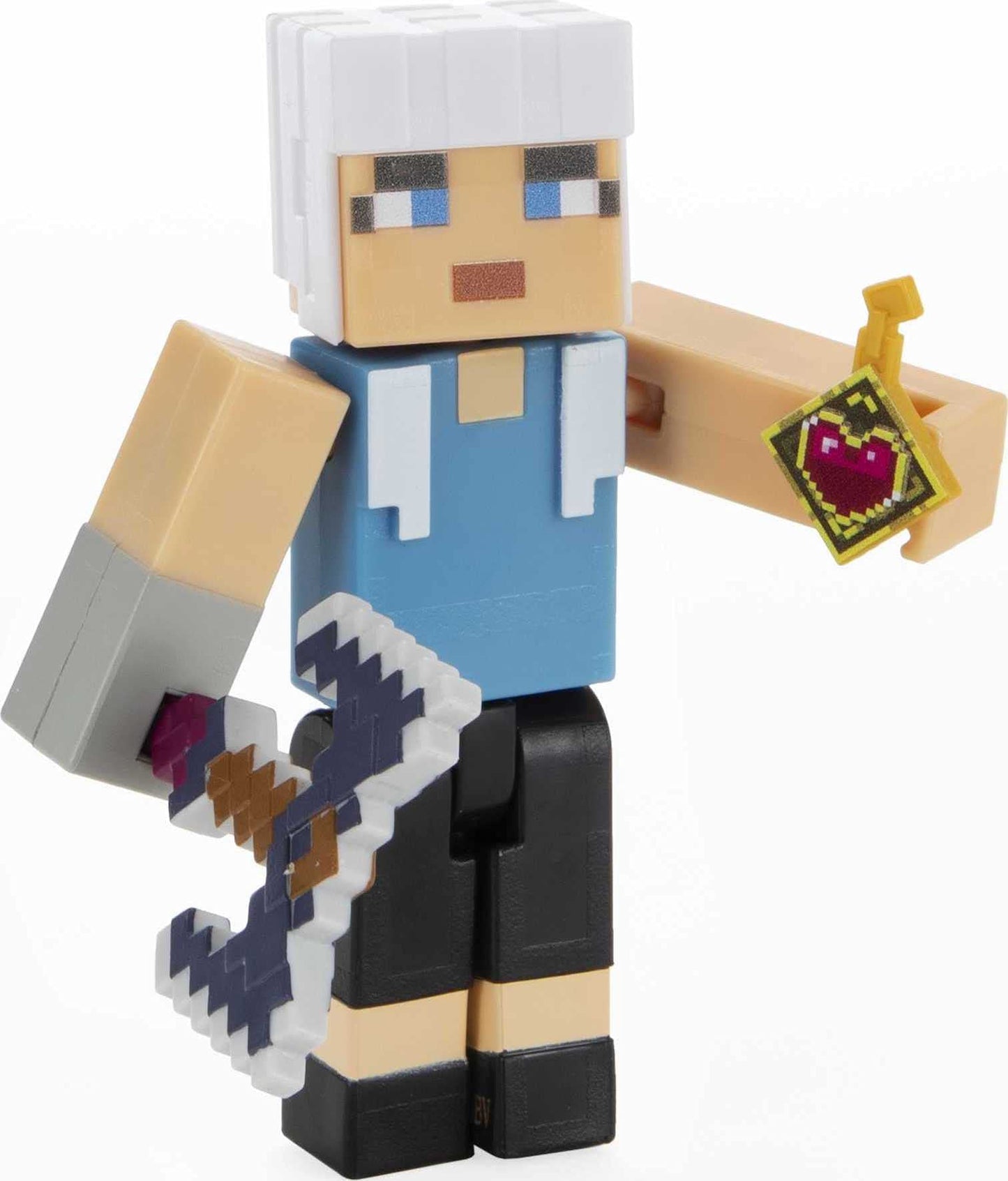 Mattel Minecraft Dungeons Greta Battle Figure – 3.25-Inch Collectible