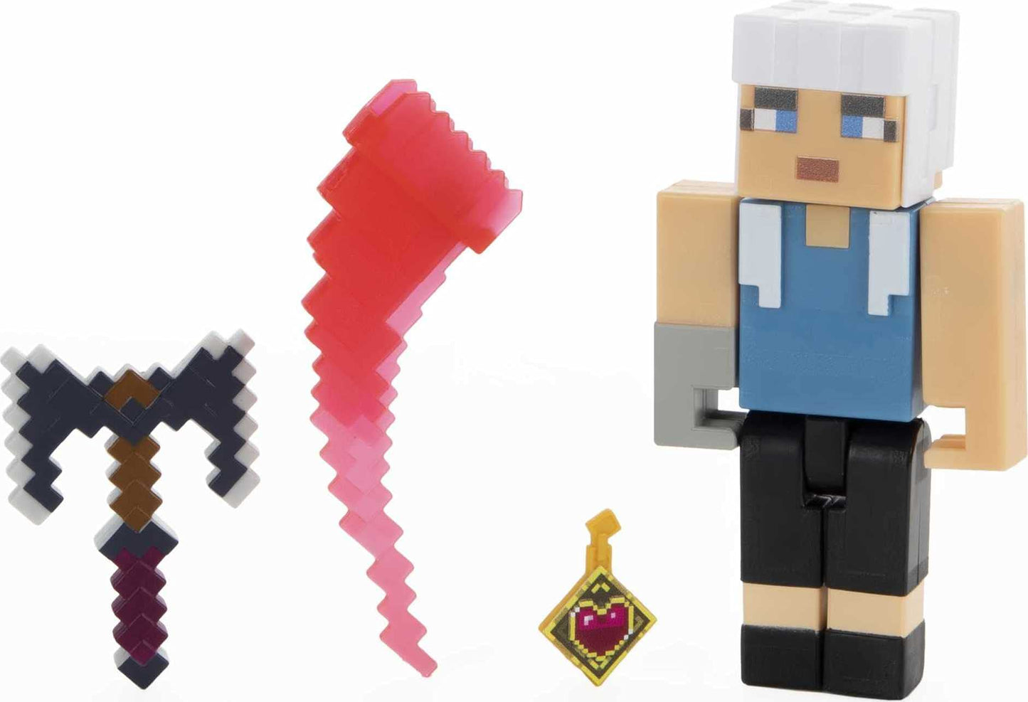 Mattel Minecraft Dungeons Greta Battle Figure – 3.25-Inch Collectible