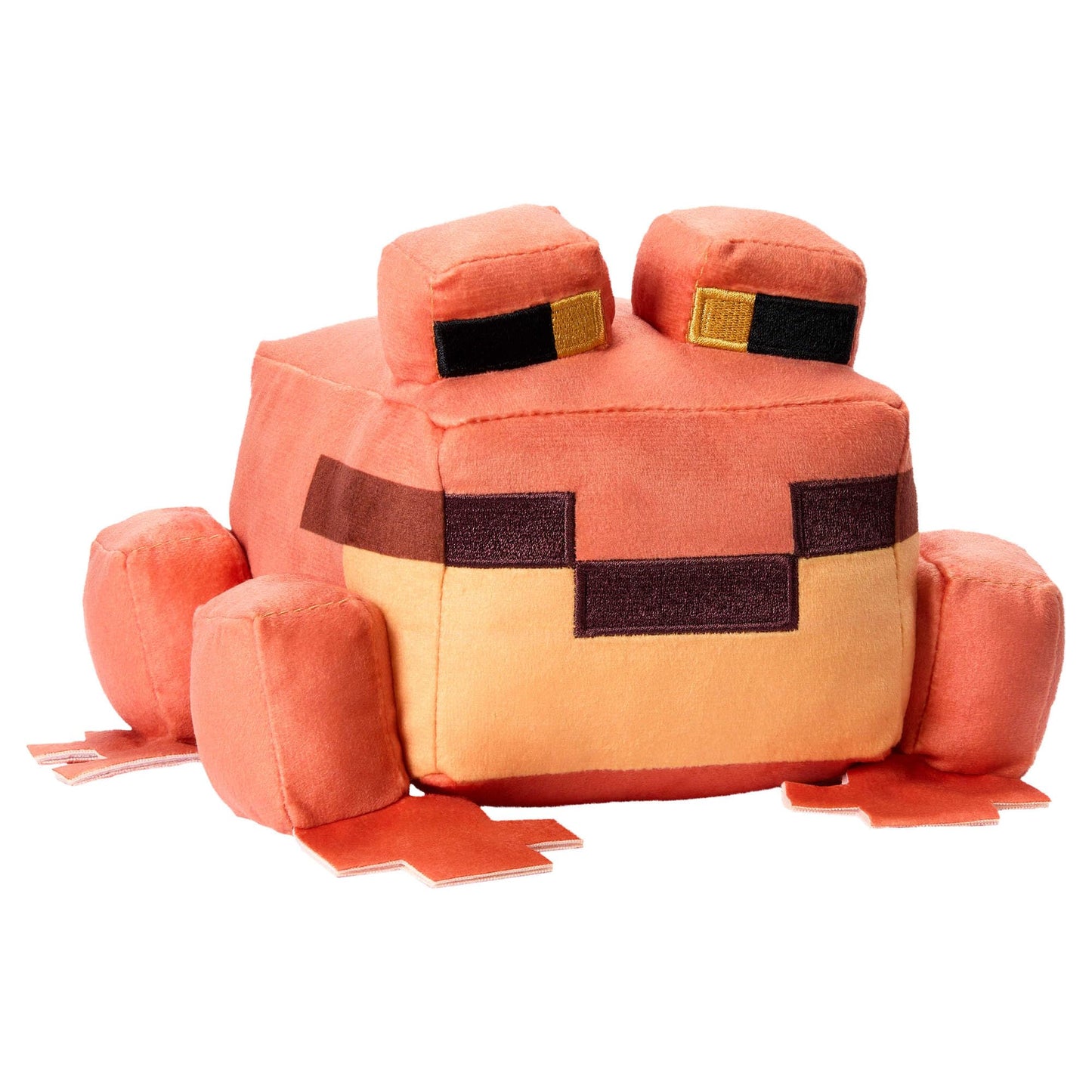 Mattel Minecraft JDW11 20cm Collectible Frog Plush — Pixelated Character Toy