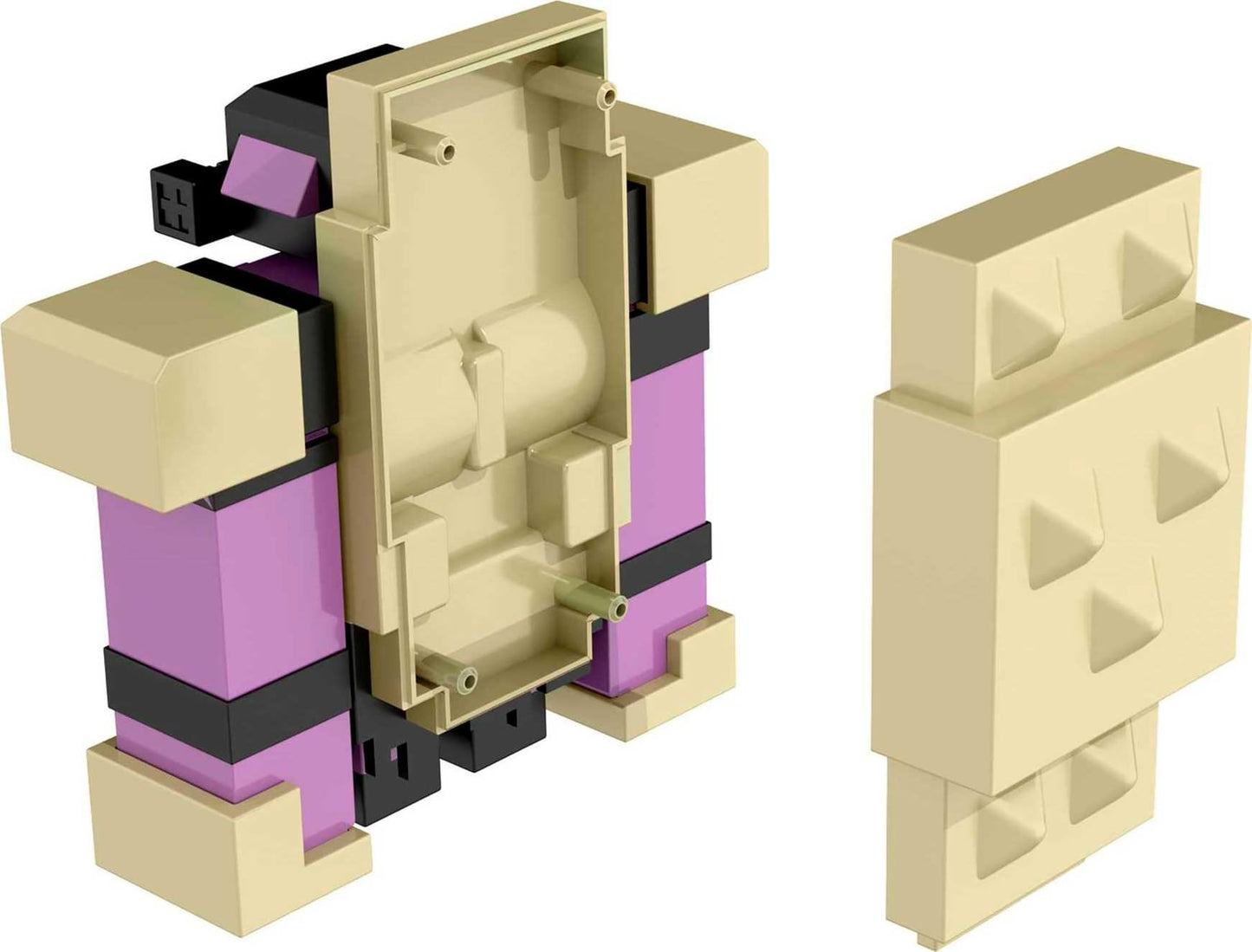 Mattel Minecraft Legends Nether Invasion Pack – 4 Action Figures with Attack Actions