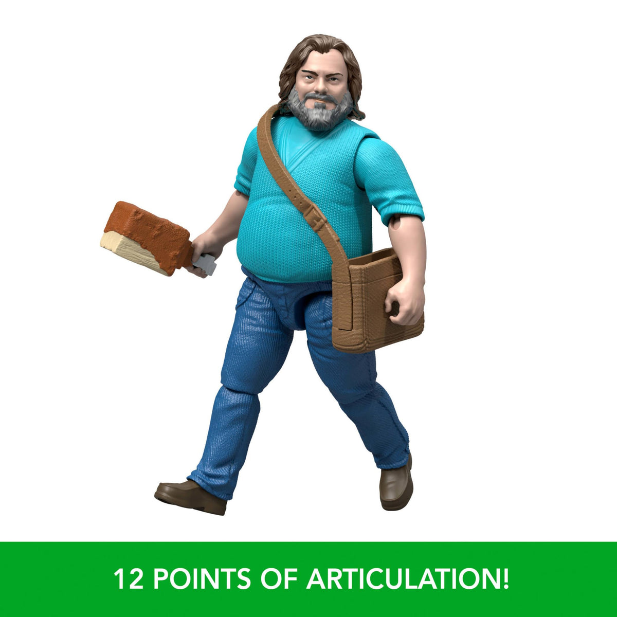 Mattel Minecraft Steve Action Figure & Accessories – 4-Inch Posable Collectible