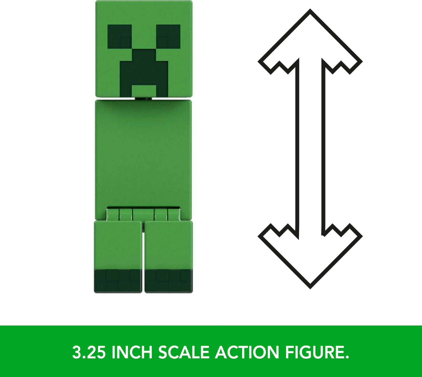 Mattel Minecraft Action Figure & Accessories 2-Pack – 3.25-Inch Collectible Set