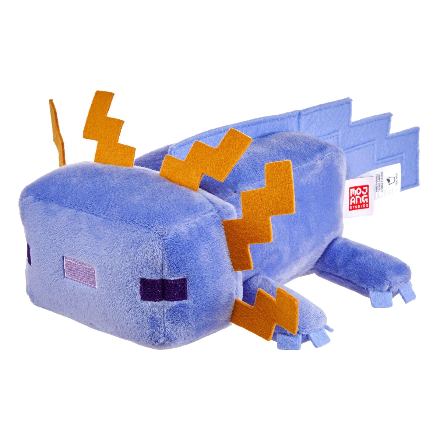 Mattel Minecraft Plush Toy: Blue Axolotl 8-Inch Collectible