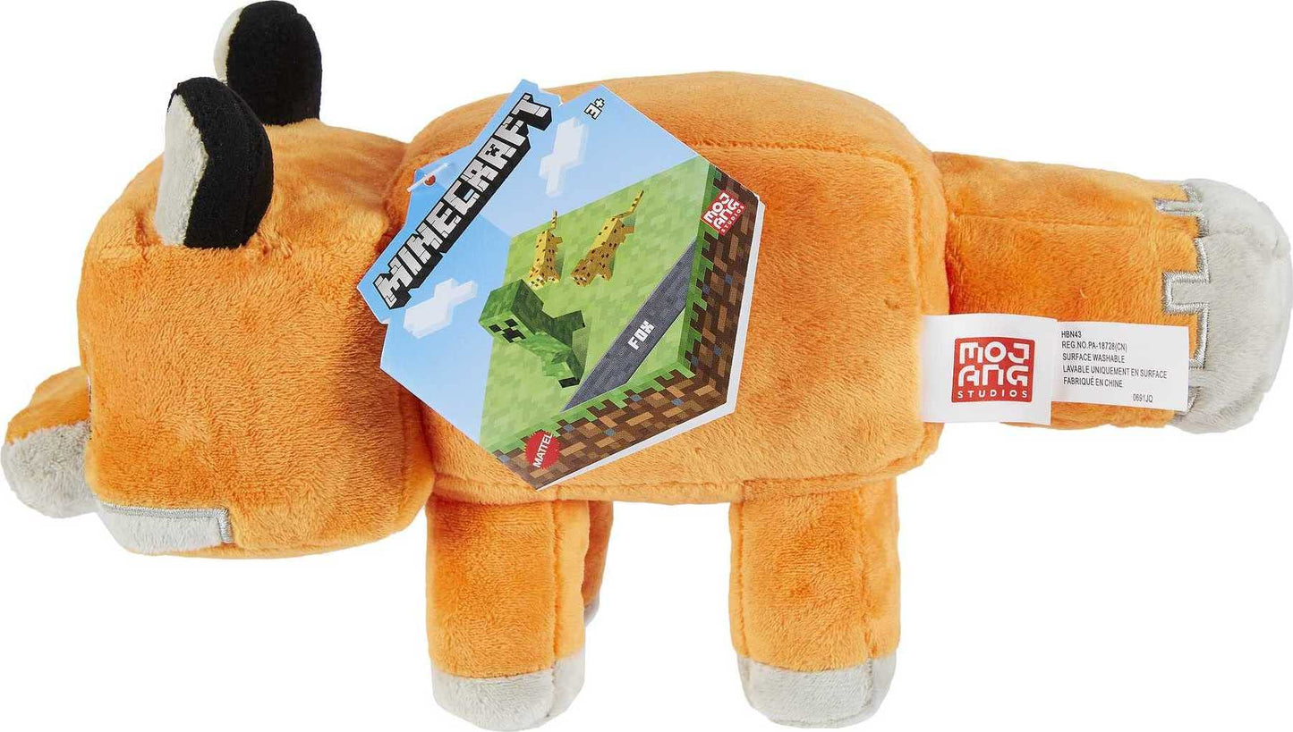 Mattel Minecraft Plush 8-Inch Character Dolls – Soft Collectible Gift for Ages 3+
