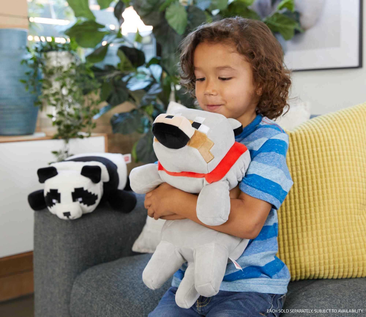 Mattel Minecraft Plush Panda 12-Inch – Floppy Soft Stuffed Animal, Collectible Toy