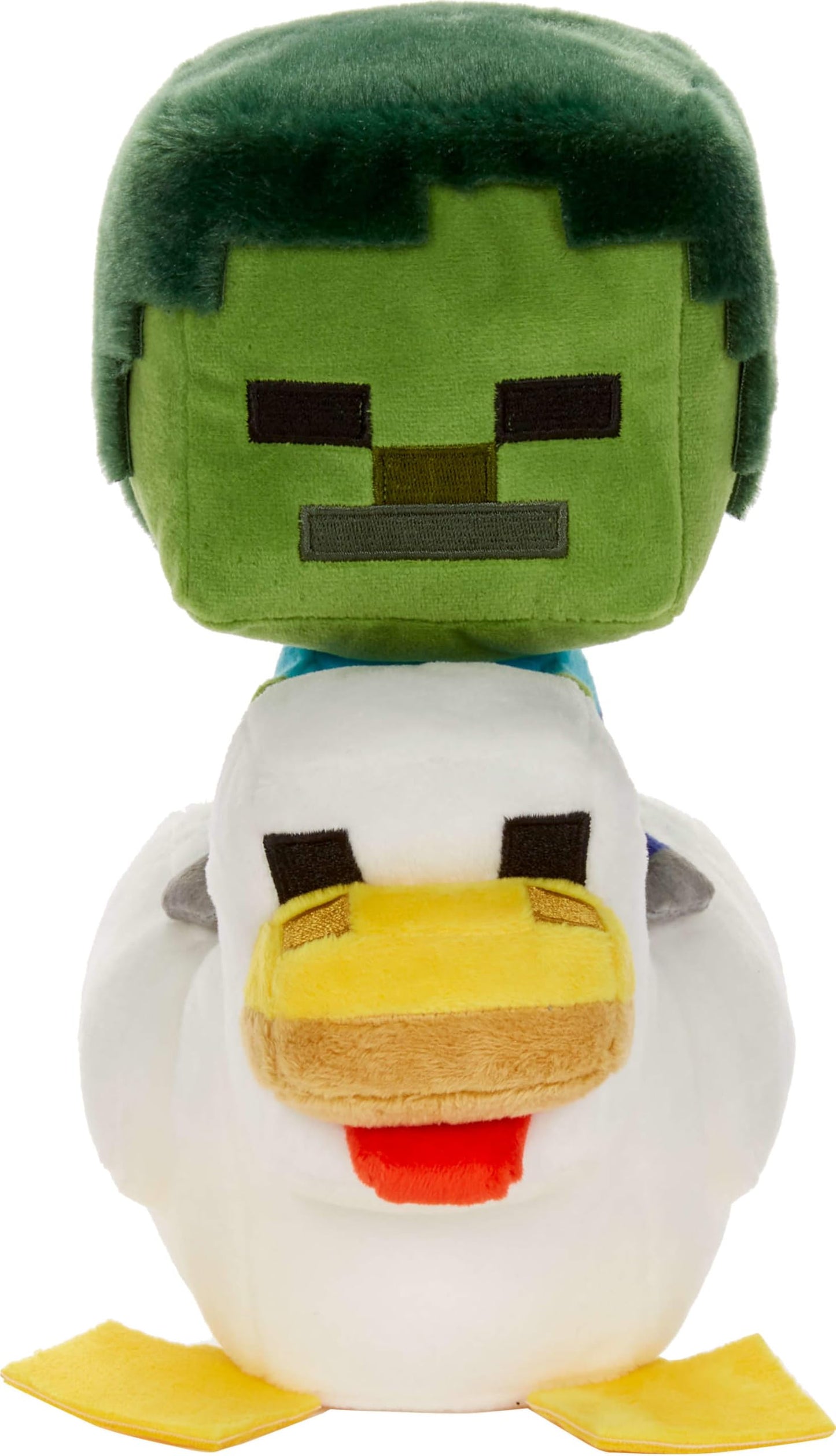 Mattel Minecraft Plush Zombie Chicken Jockey Toy – 8-Inch Collectible Plush