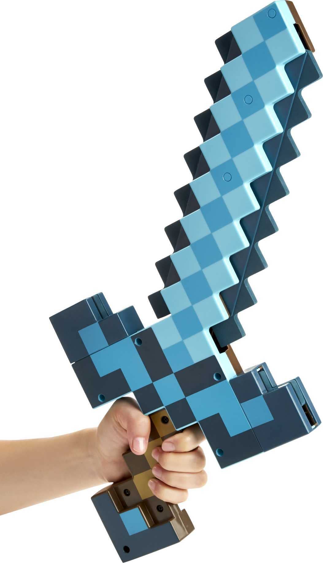 Mattel Minecraft Sword & Pickaxe Set for Kids | Dual-Action Wearable Role-Play Tool